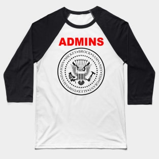 W.A.S. ADMINS #2 Baseball T-Shirt
